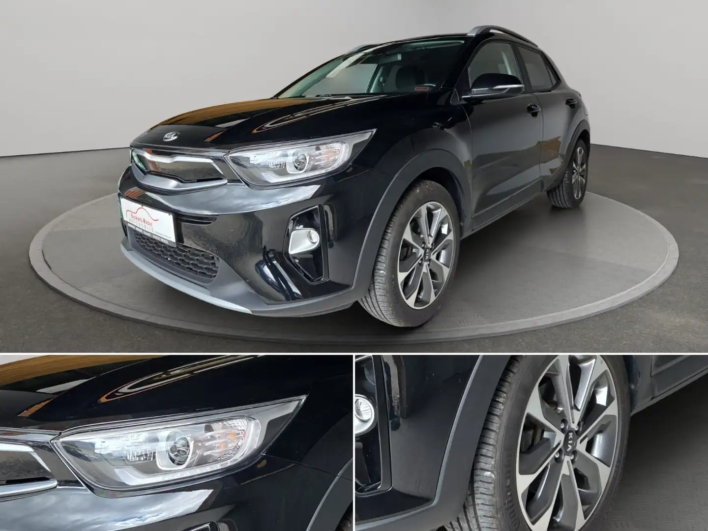Kia Stonic 1.0 T-GDI Vision*SHZ*1.HAND*AHK* Schwarz - 2