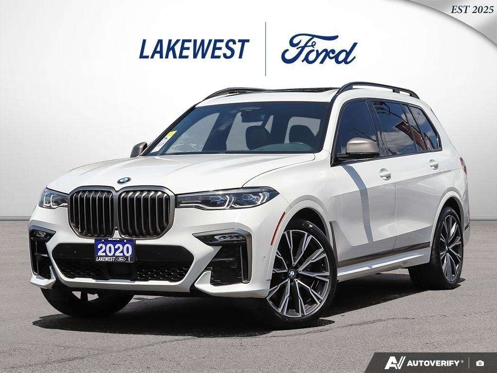 2020 BMW X7 M50I  PREMIUM PKG DUAL DVD PANORAMIC ROOF 22 WHEEL