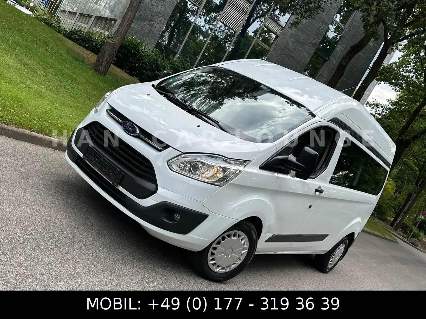 Ford Transit Custom *9-SITZER*KLIMA*ANHÄNGERKUPPLUNG* Weiß - 1