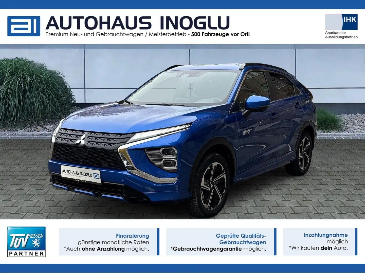 Mitsubishi Eclipse Cross 2.4 PHEV 4WD*360°Cam*Standheizung* Albastru - 1
