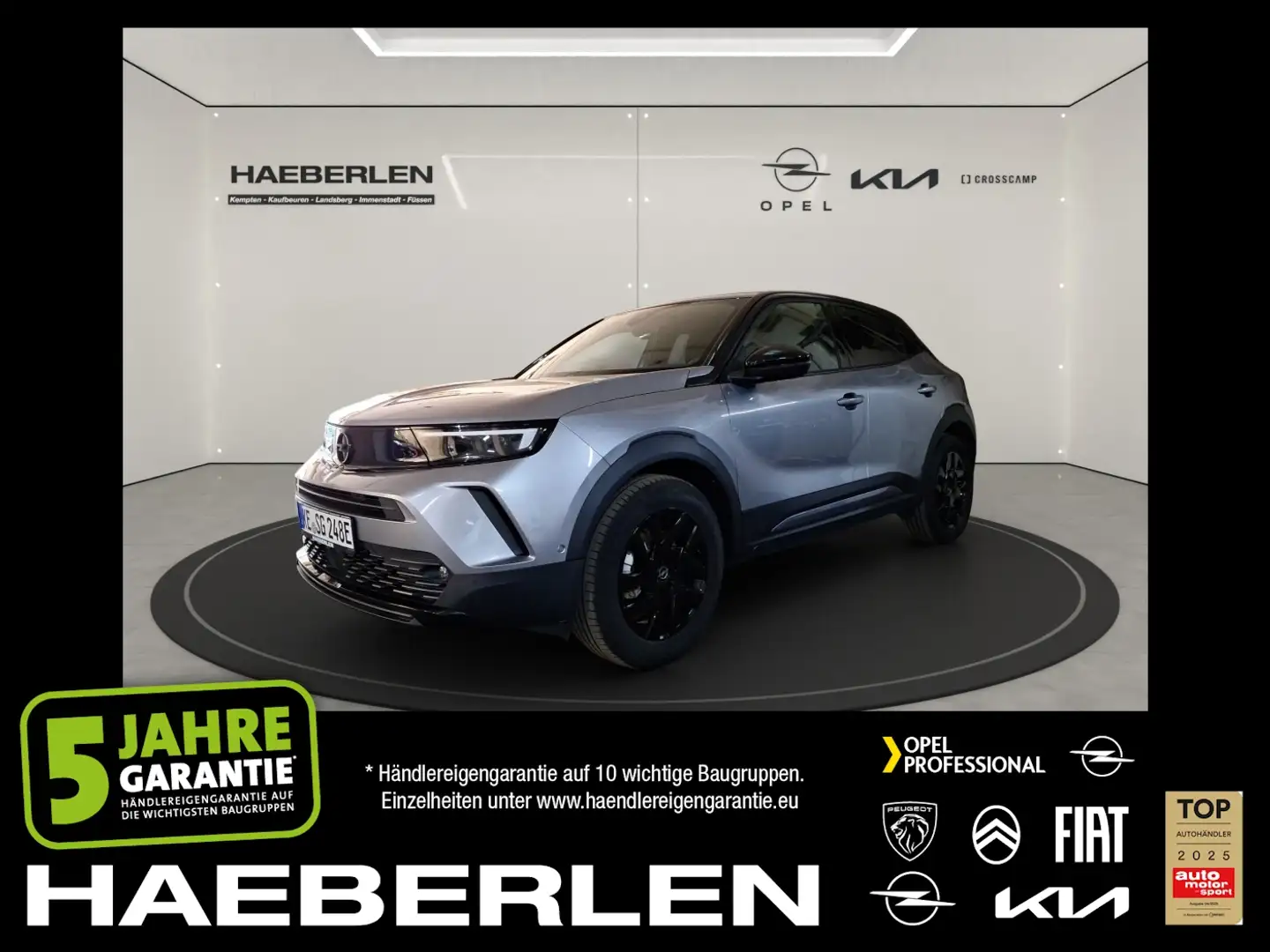 Opel Mokka-E Mokka e GS Line LED+SHZ+Fernlichtass.+Kam.+LM Silber - 1