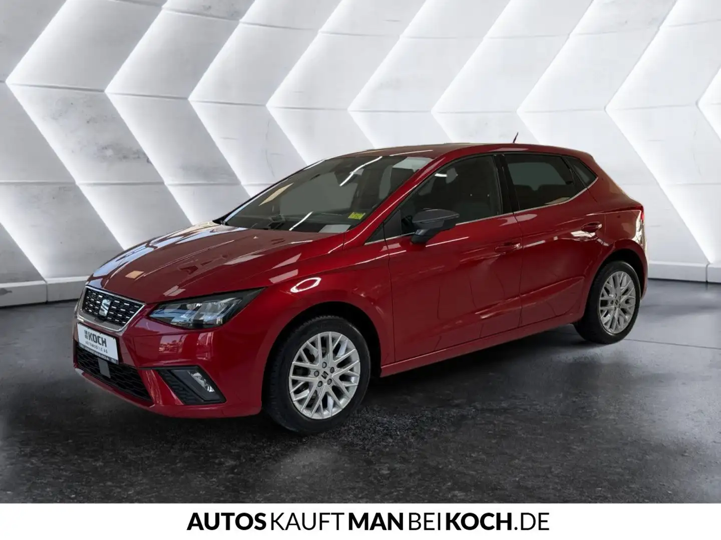 SEAT Ibiza 1.0 TSI XCELLENCE LED SHZ NAVI DAB ALLWETTER Rouge - 2