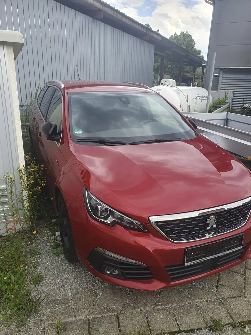 Peugeot 308 Allure mit Ahk Rot - 2