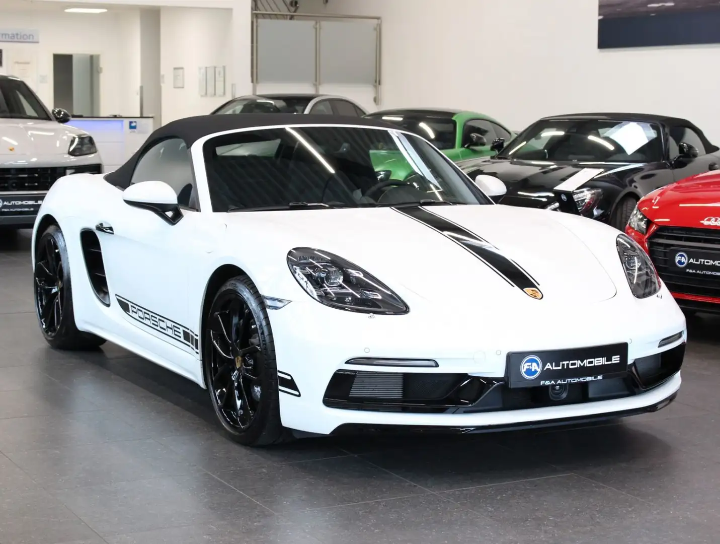 Porsche Boxster 718 Style Edition+Sport-Chrono+Bose+ACC Weiß - 2