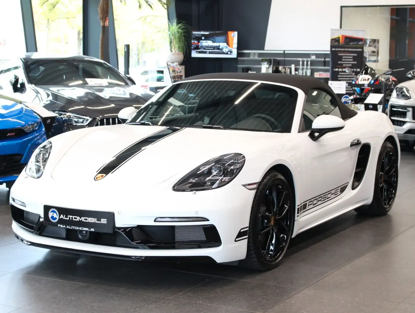 Porsche Boxster 718 Style Edition+Sport-Chrono+Bose+ACC Weiß - 1