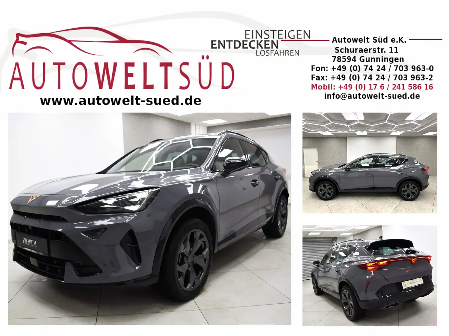 CUPRA Formentor 2.0 TDI DSG Edge Pano 360° 5J Garantie Grau - 1