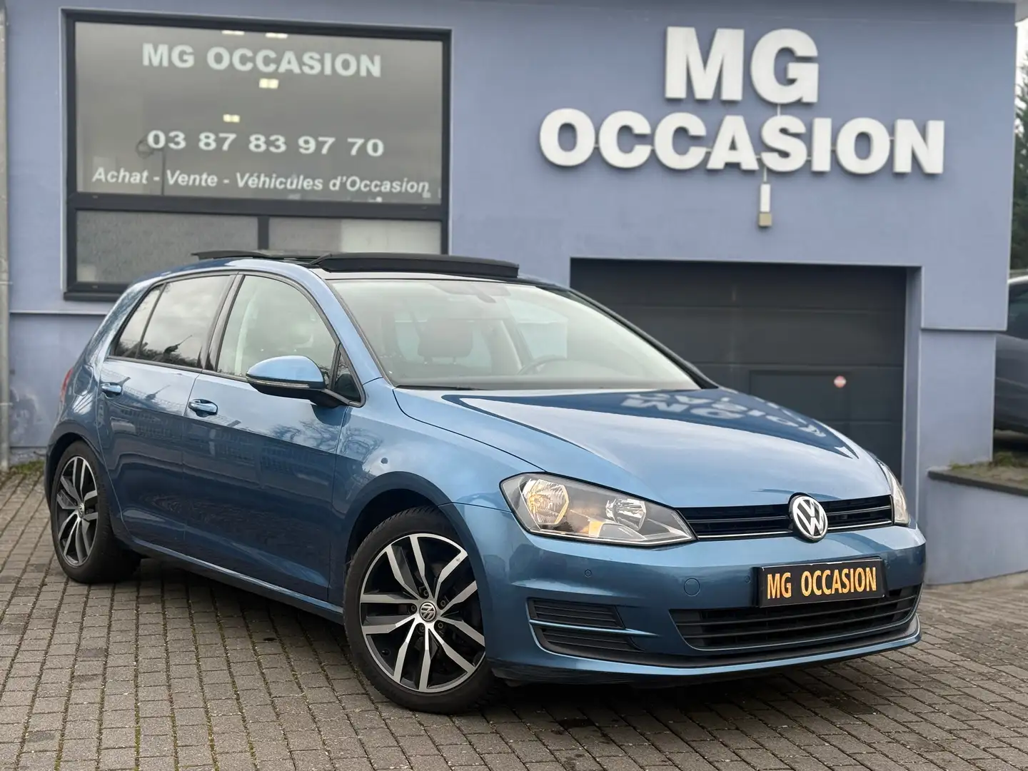 Volkswagen Golf Golf 2.0 TDI 150 BlueMotion Technology Confortline Bleu - 1
