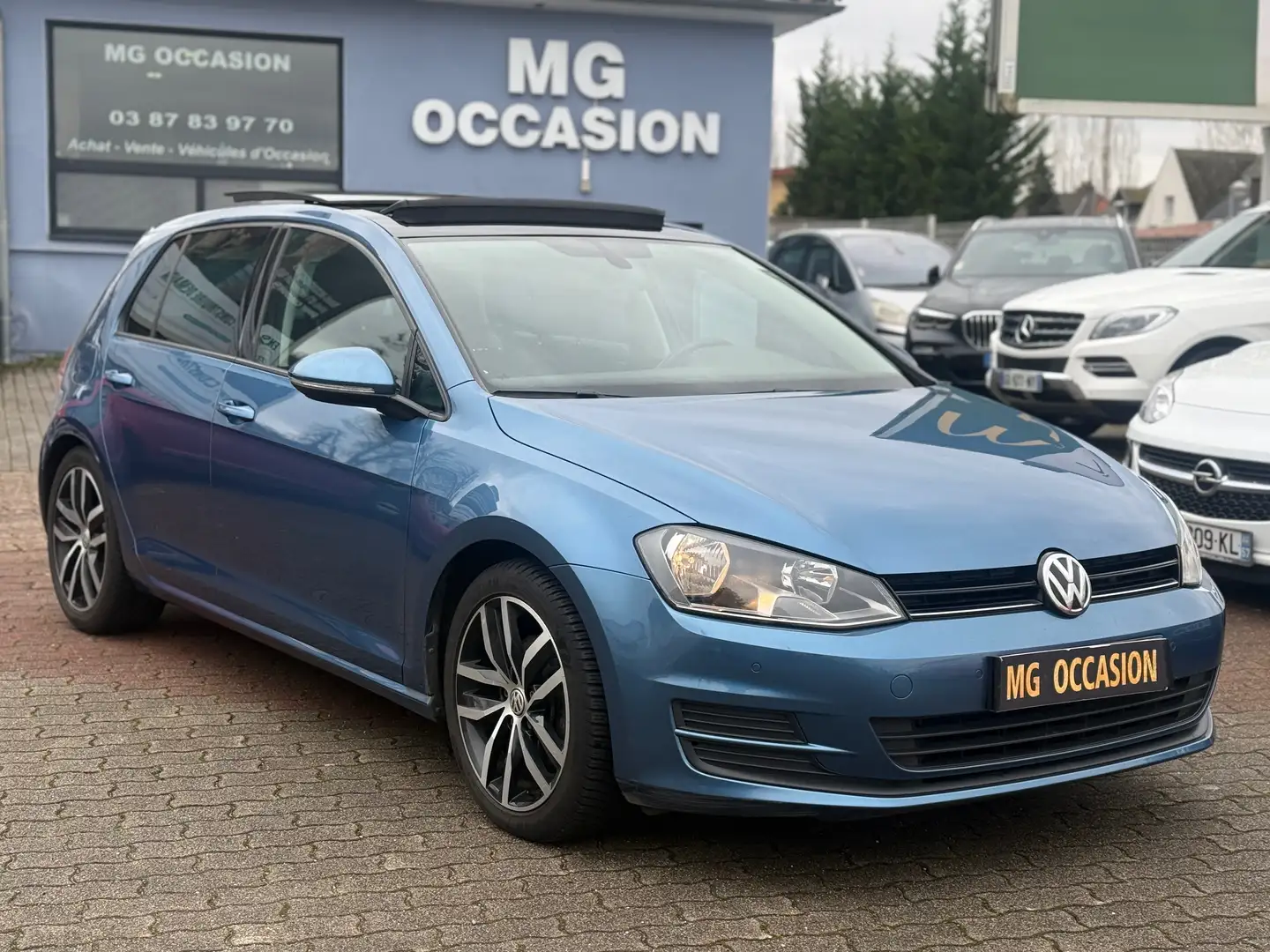 Volkswagen Golf Golf 2.0 TDI 150 BlueMotion Technology Confortline Bleu - 2