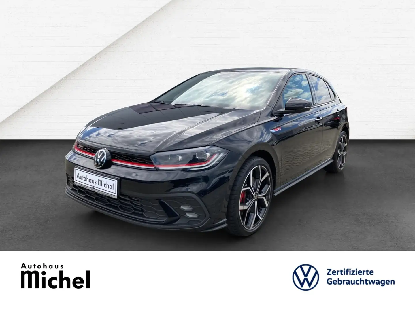 Volkswagen Polo TSI DSG GTI 293,-mtl.ohne Anzahlung Zwart - 1