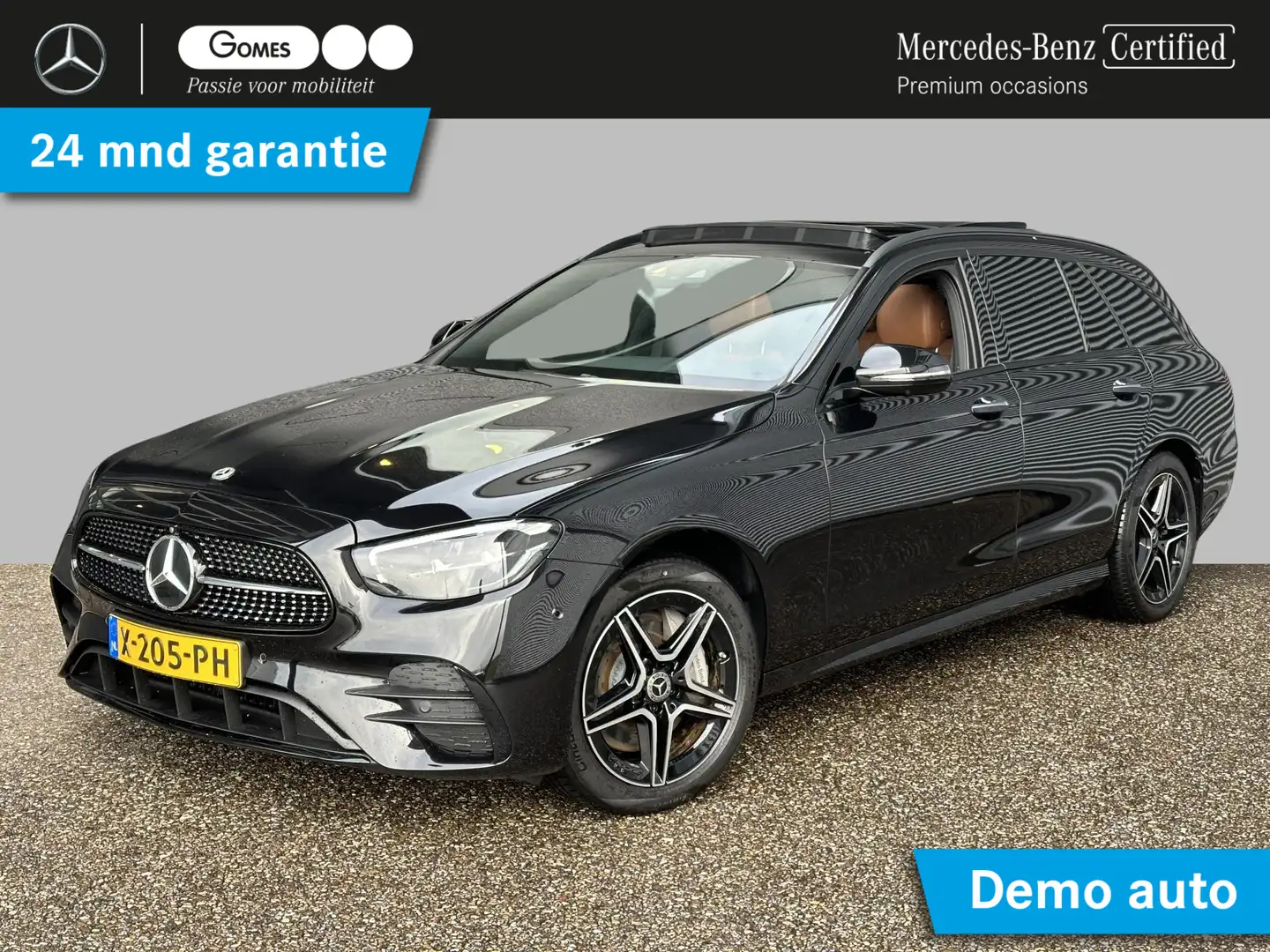 Mercedes-Benz E 300 Estate 300e AMG | Premium PLUS | Nightpakket | Pan Zwart - 1