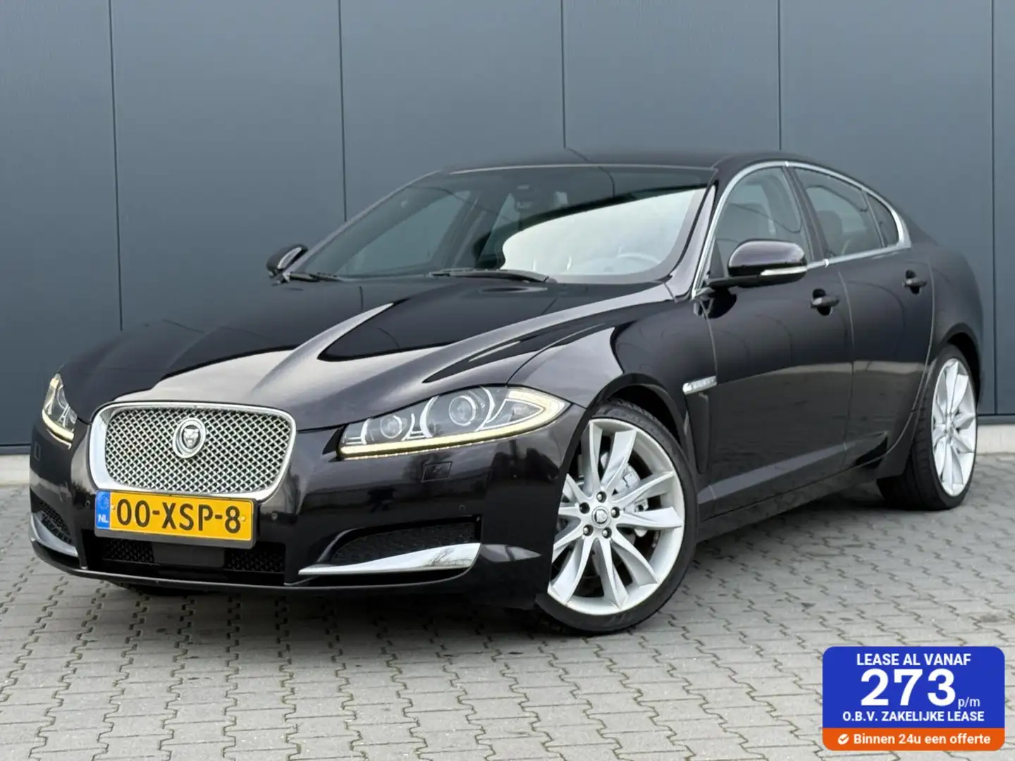 Jaguar XF 5.0 V8 385PK Portfolio Nieuw Model - Leder - Alcan Zwart - 1