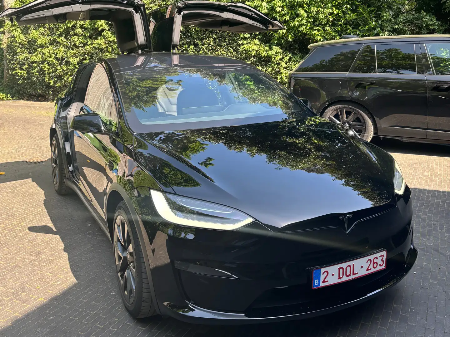 Tesla Model X Model X Maximale Reichweite Zwart - 2