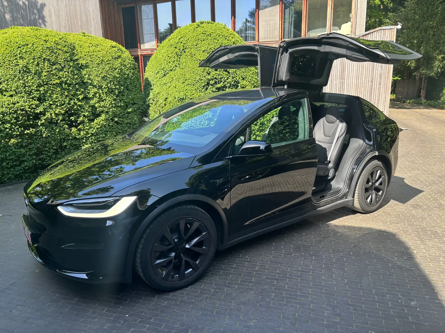 Tesla Model X Model X Maximale Reichweite Zwart - 1