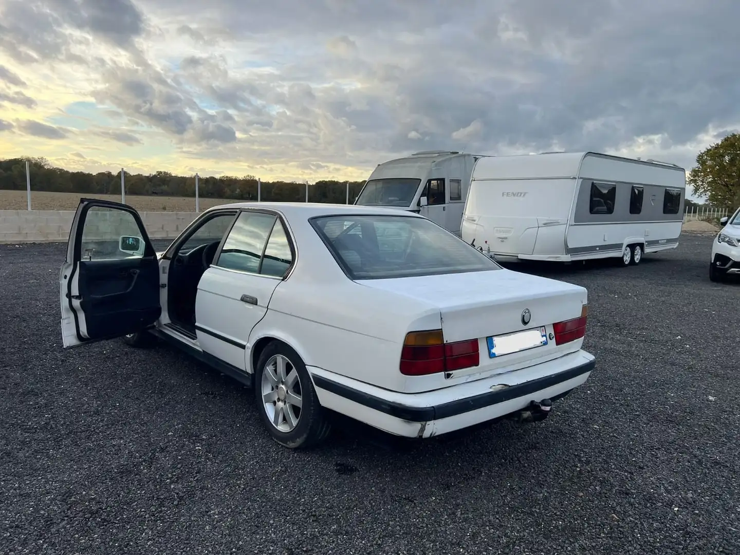 BMW 524 524 TD Weiß - 1