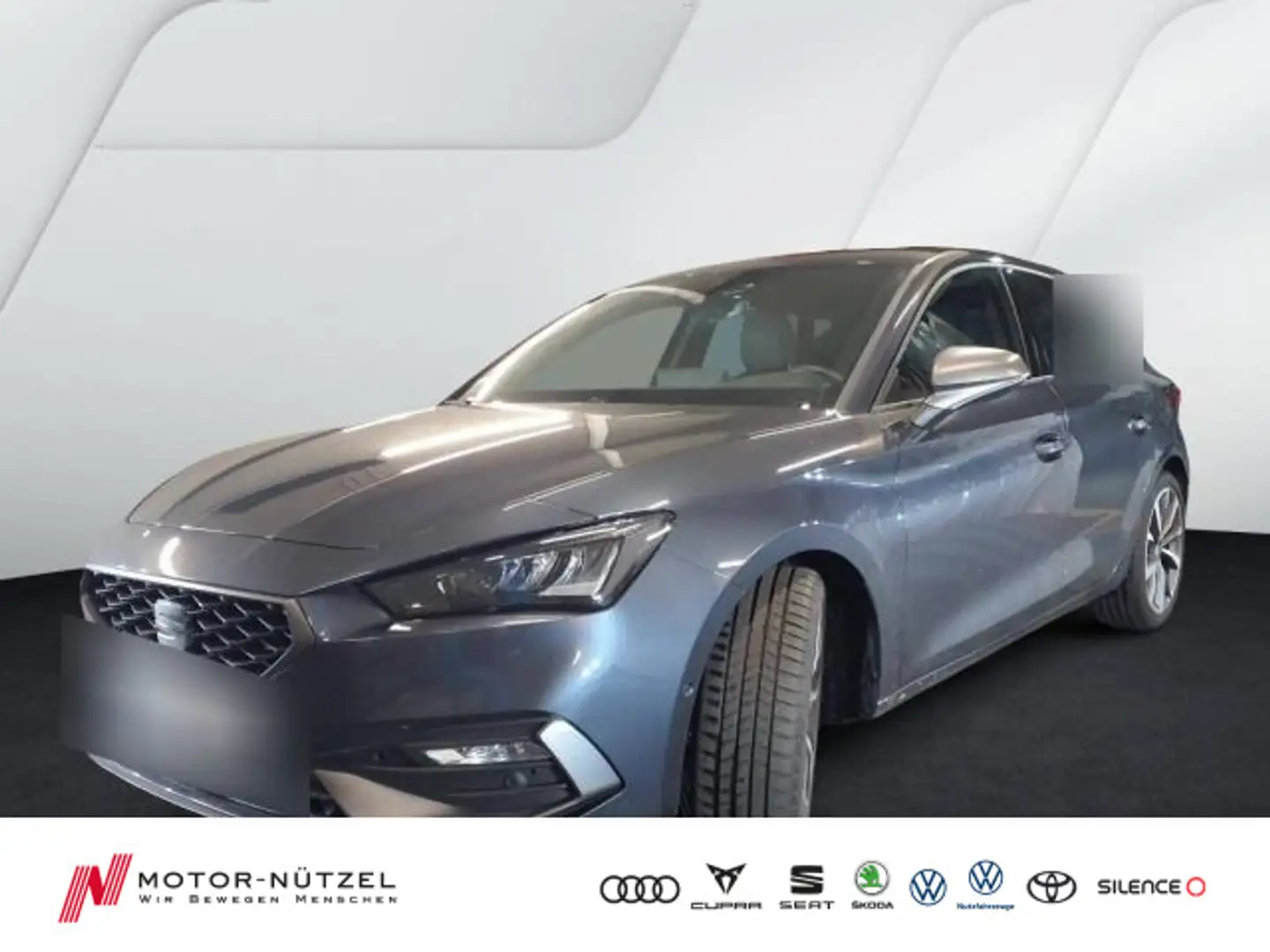 SEAT Leon 1.5 eTSI DSG FR LED+NAVI+APP+ACC+SHZ+RFK+VC Grau - 1