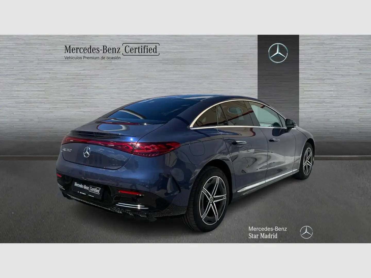 Mercedes-Benz EQE 350 350+ Bleu - 2