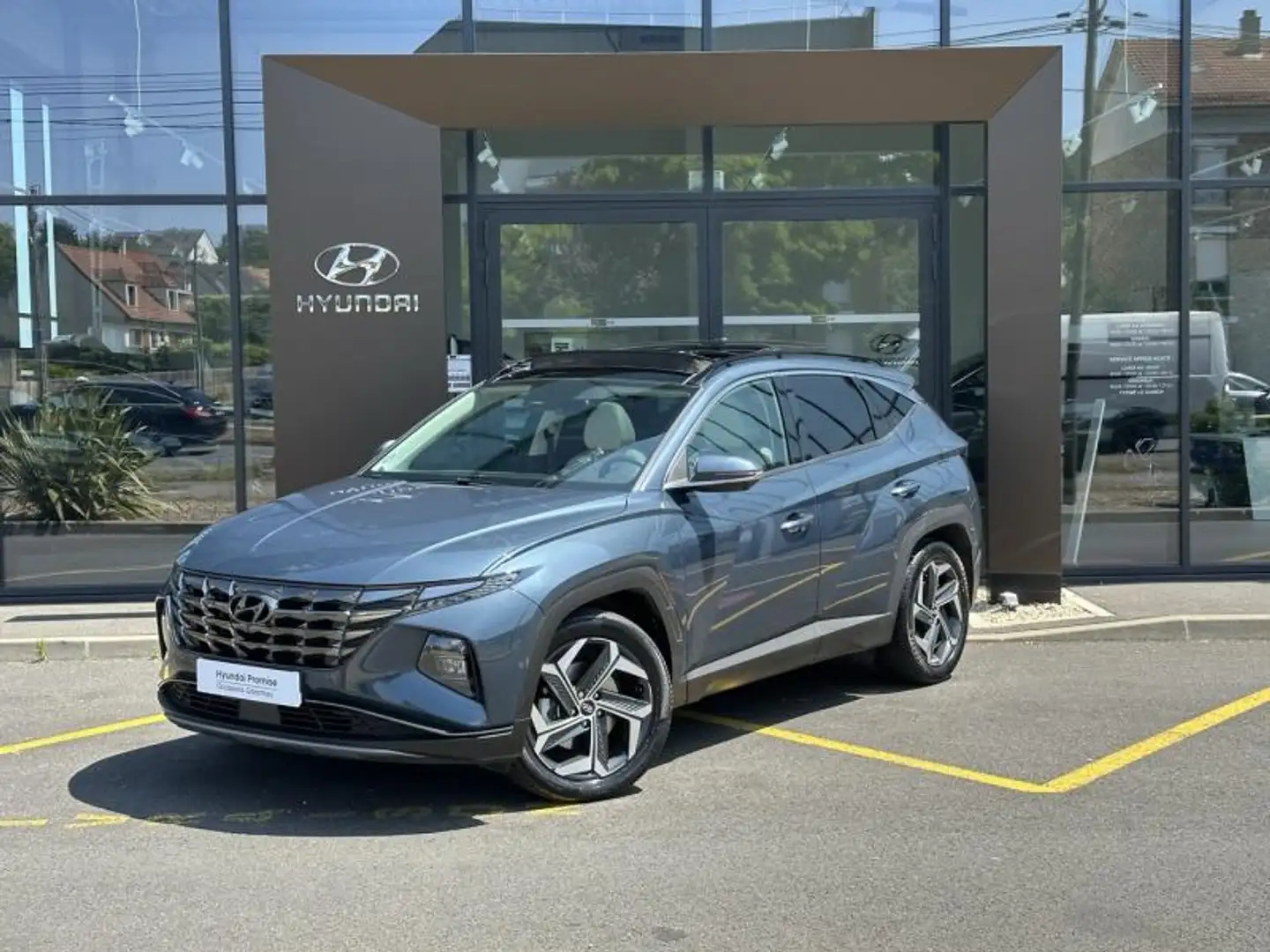 Hyundai TUCSON 1.6 T-GDi 230ch Hybrid Executive BVA6 Bleu - 1