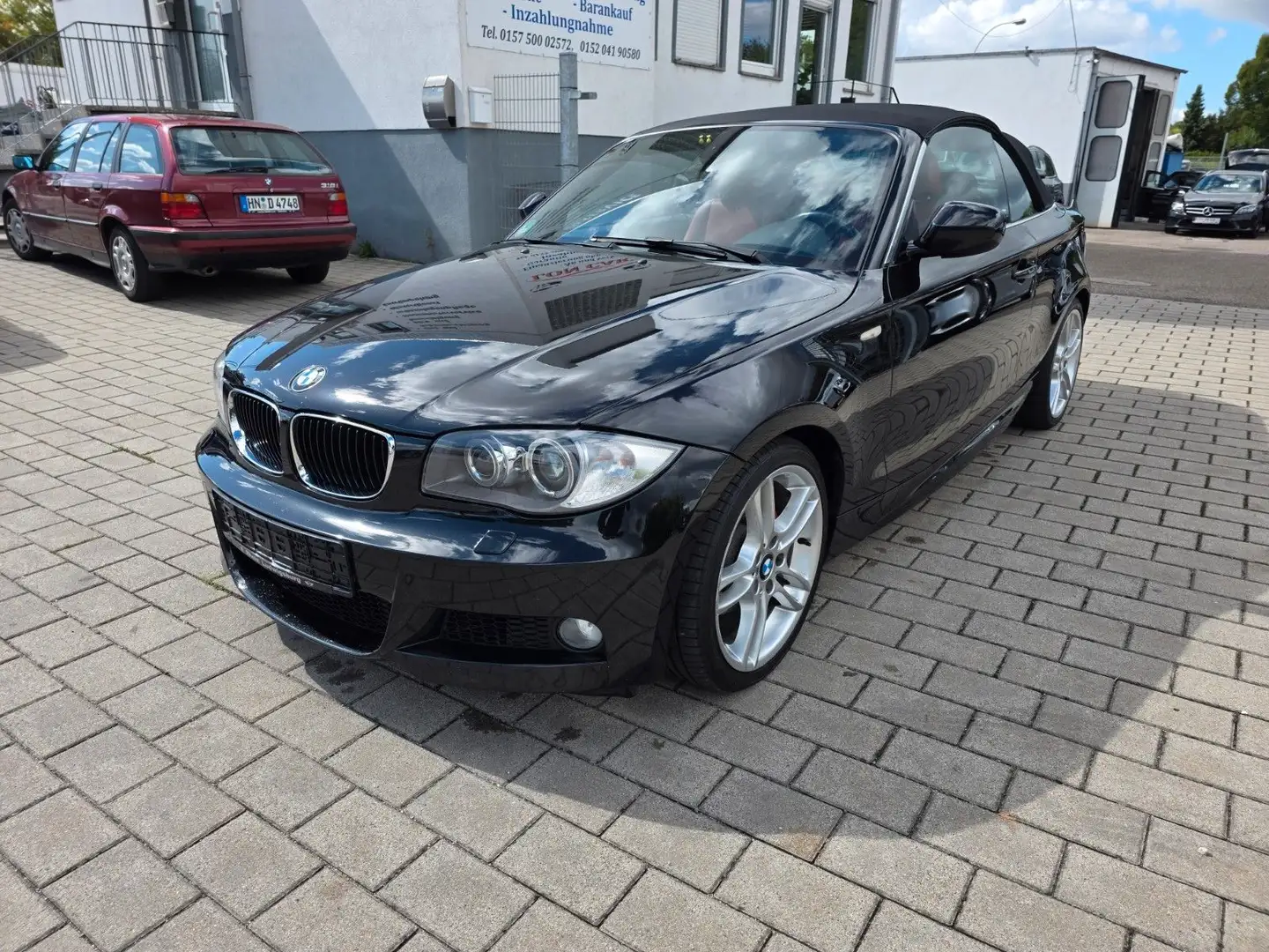 BMW 125 1 Cabrio 125i M Paket AHK/Xenon/Leder Noir - 1