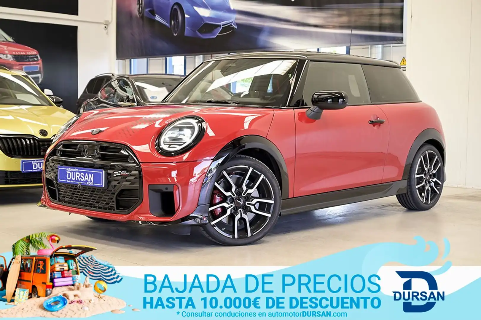 MINI Cooper JCW Rojo - 1