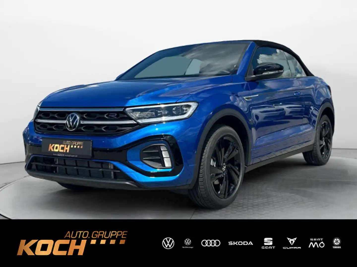 Volkswagen T-Roc 1.5TSI R-Line DSG Black-Style Na Blau - 1