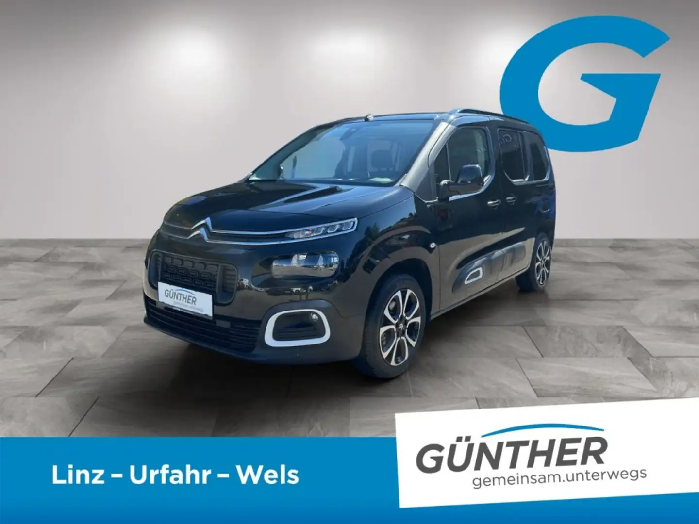 Citroen Berlingo Van Shine BHDi 130 AT Schwarz - 1