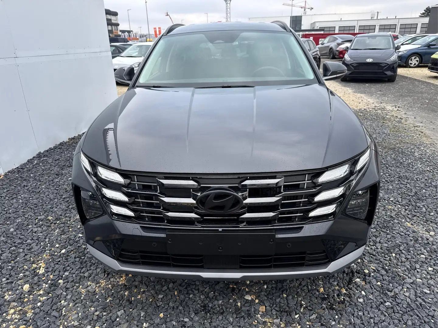 Hyundai TUCSON Premium AUT ACC El.HECKKLAPPE NAVI RFK 1.6 T-GD... Grau - 2