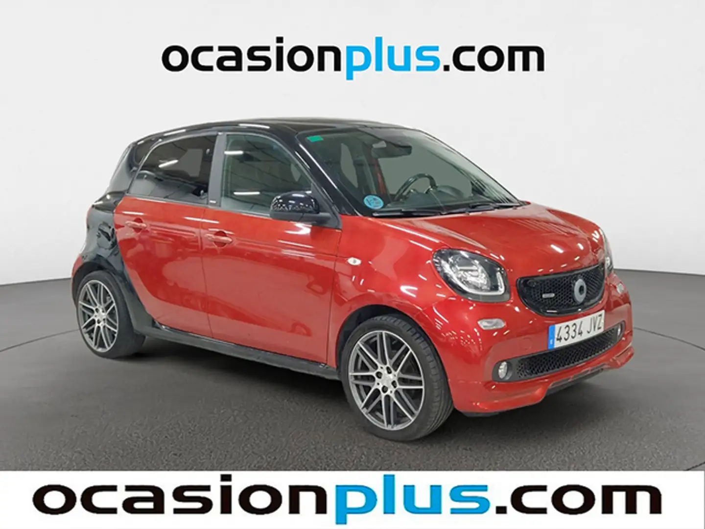 smart forFour 80 Brabus Aut. Rojo - 2