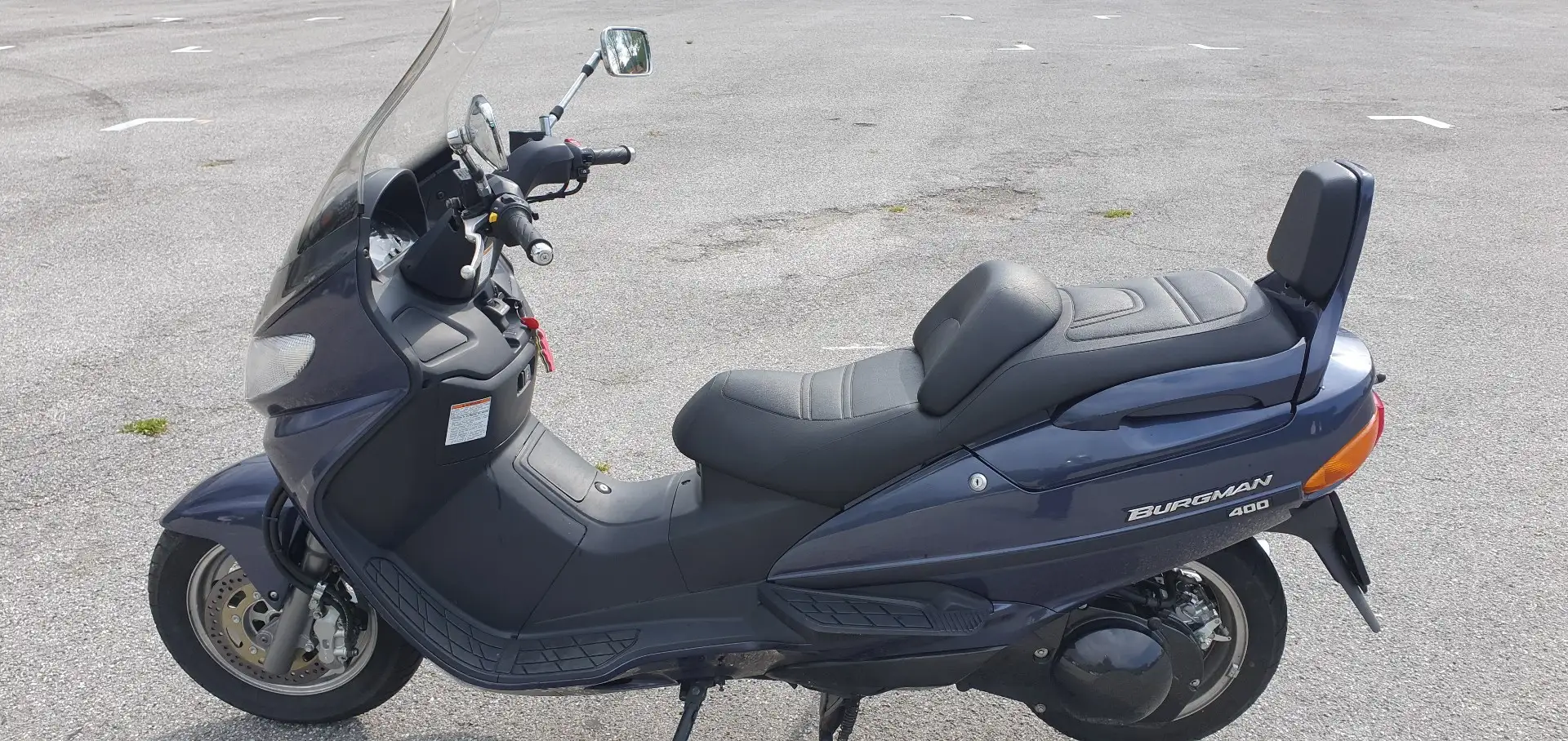 Suzuki Burgman 400 Blu/Azzurro - 2
