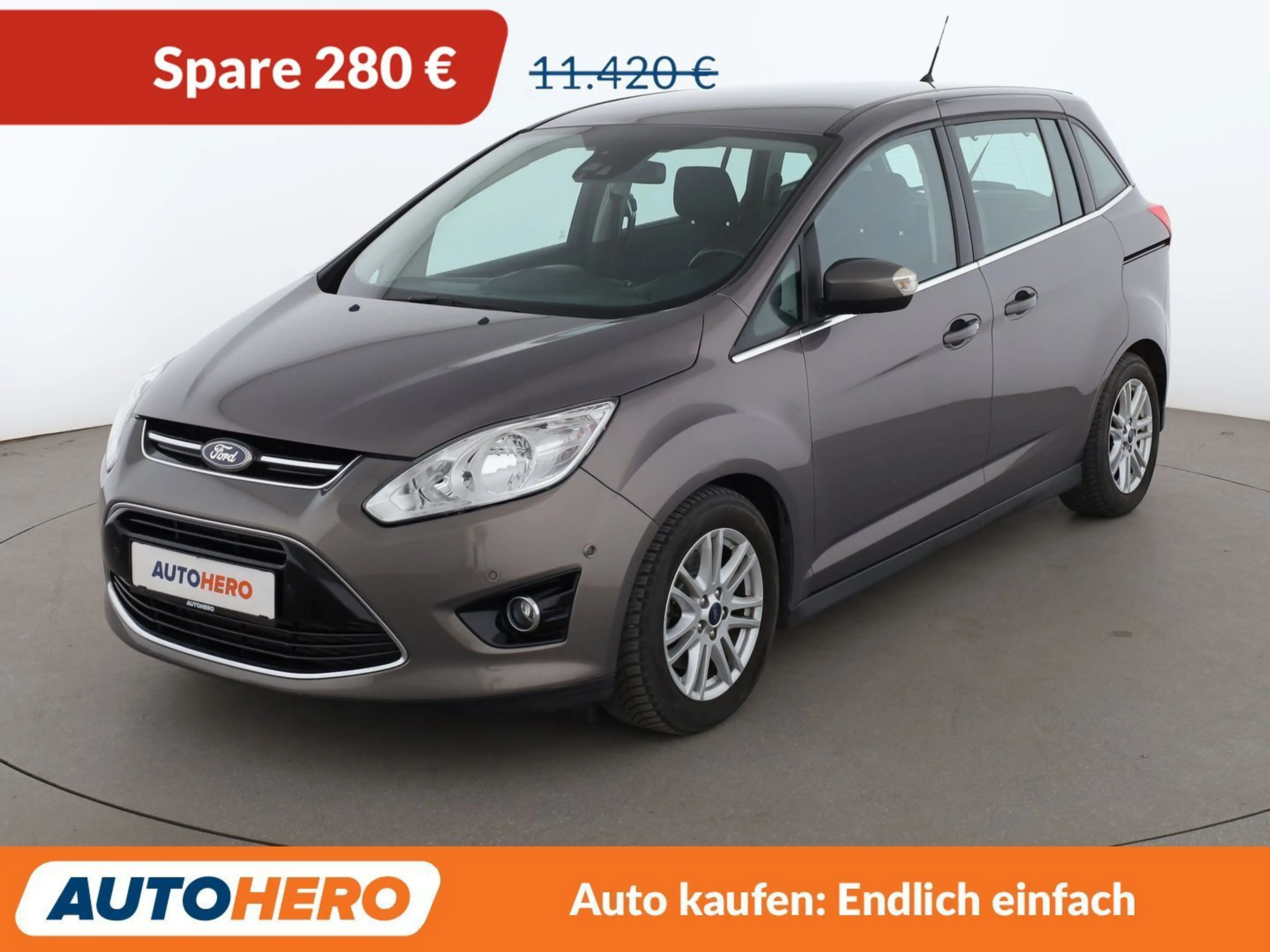 Ford Grand C-Max 1.6 EcoBoost Titanium*PDC*SHZ*KLIMA*TEMPO*