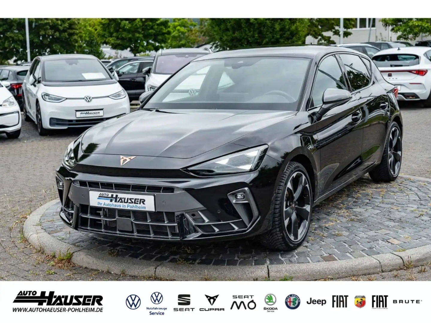 CUPRA Leon 1.5 eTSI DSG NAVI KAMERA PARK ACC LED FULL-LINK Schwarz - 1