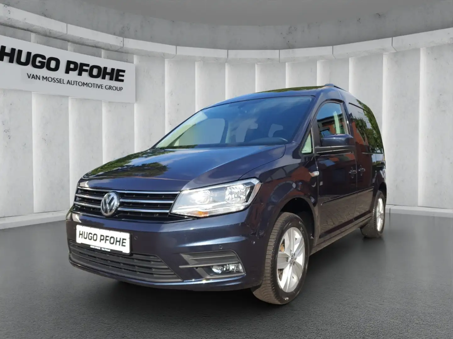 Volkswagen Caddy Trendline 1.4 TSI Autom GJR PDC BT Klima AUT Marki Blau - 1