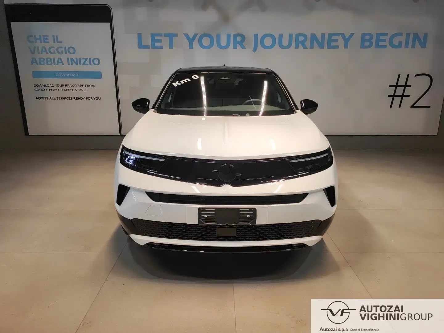 Opel Mokka Hybrid 145cv GS DCT6 Weiß - 2