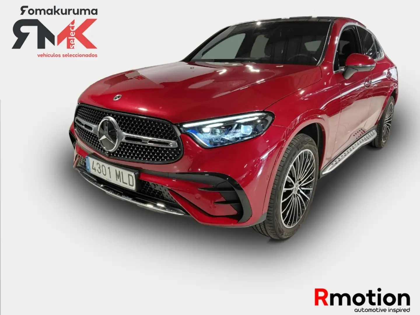 Mercedes-Benz GLC 300 Coupé 300e 4Matic Rojo - 1