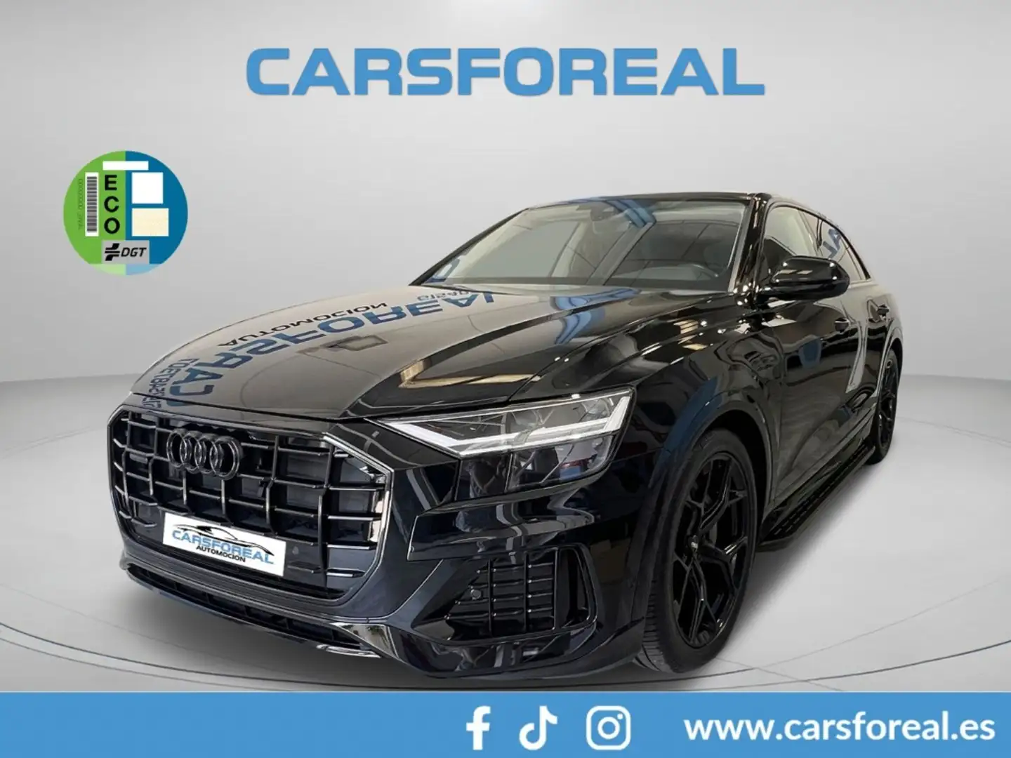 Audi Q8 45 TDI S line quattro tiptronic Nero - 1