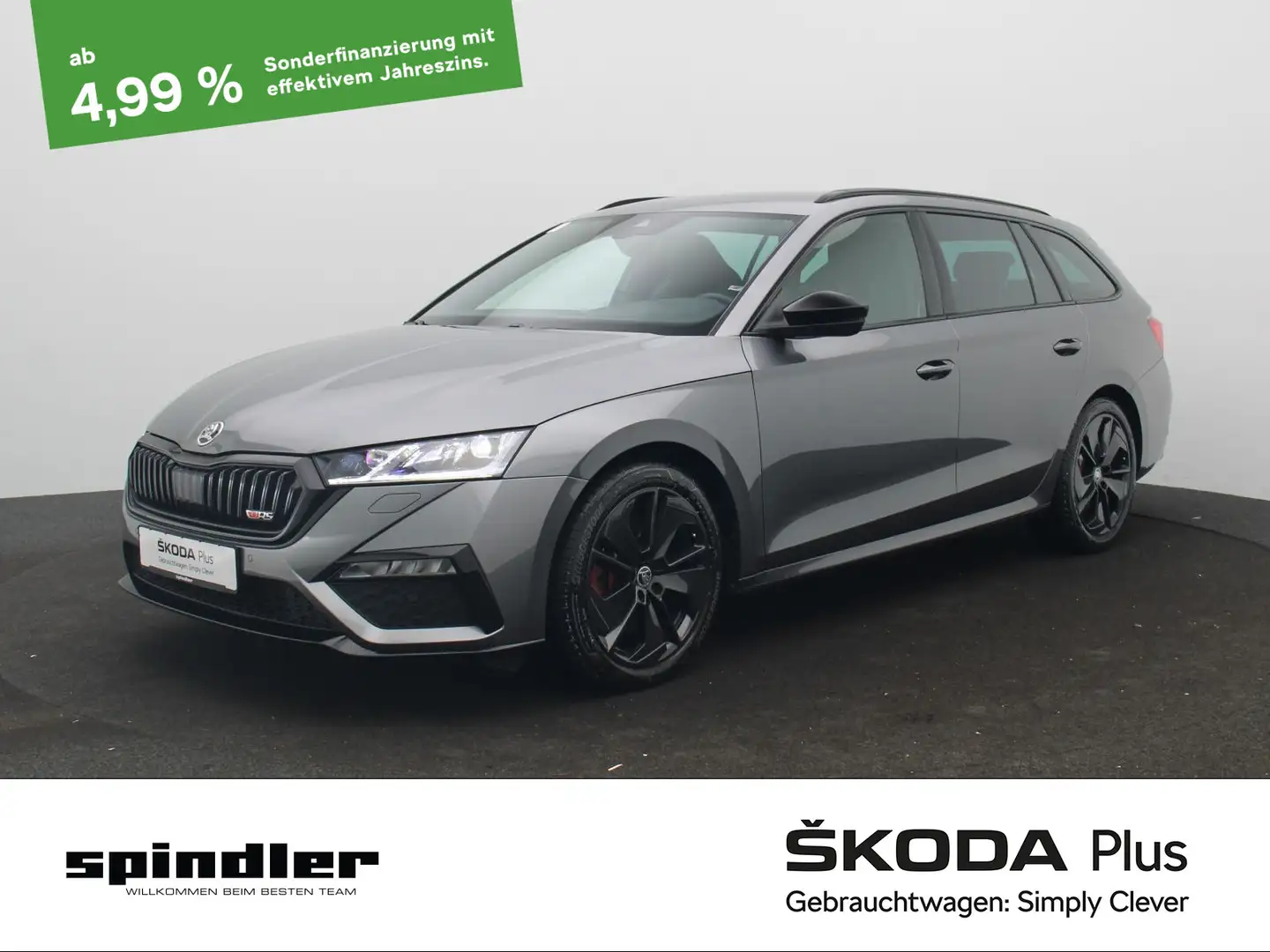 Skoda Octavia Combi RS 2.0 TSI DSG / Matrix, SmartLink Grau - 1