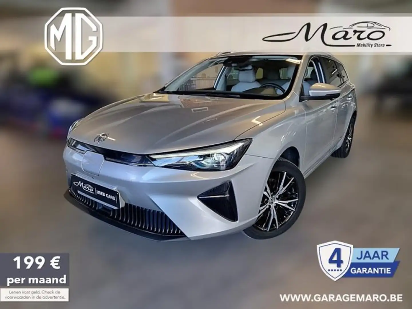 MG MG5 50kWh Luxury  | FULL OPTION! Zilver - 1