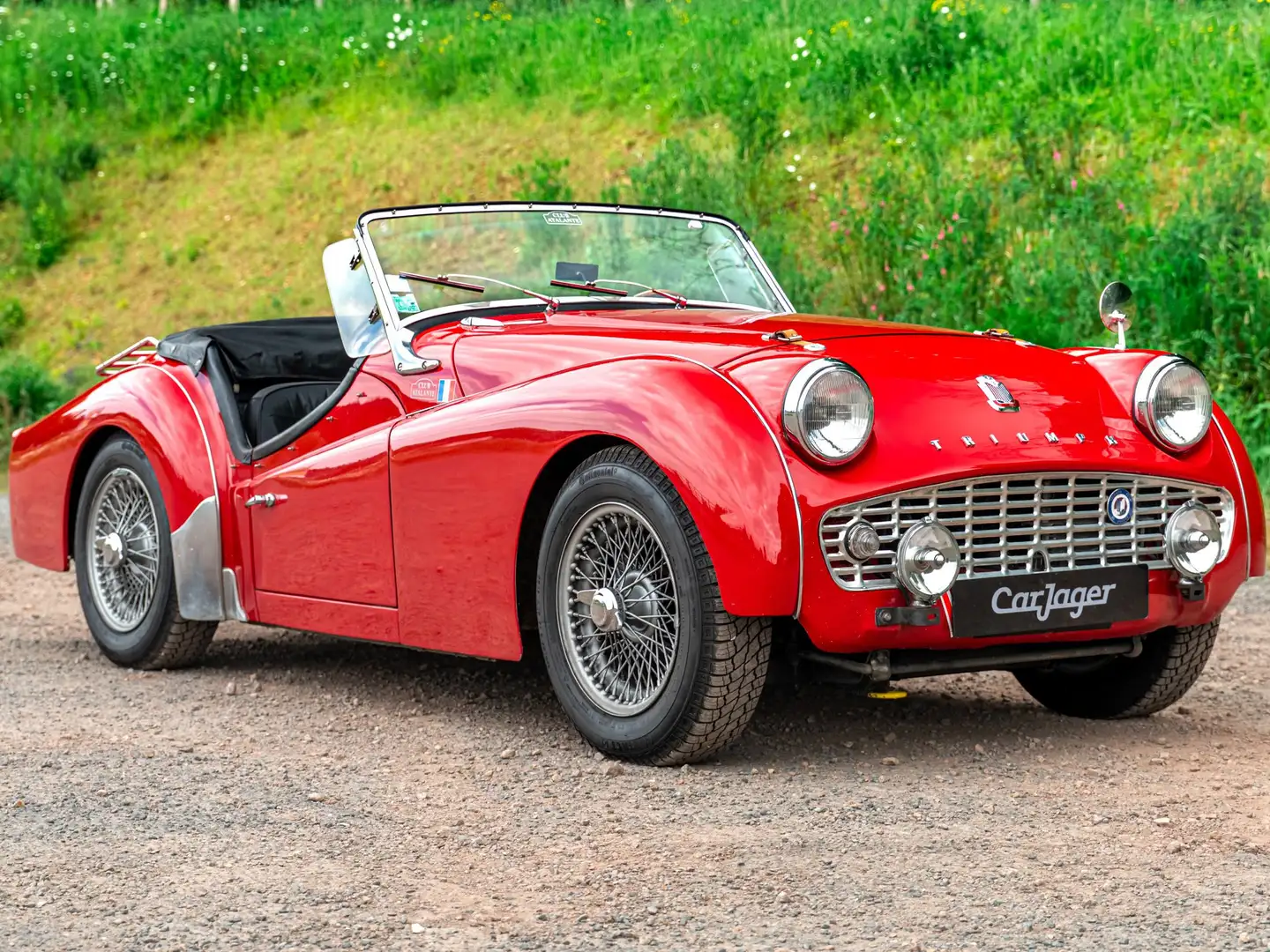 Triumph TR3 A Rot - 1