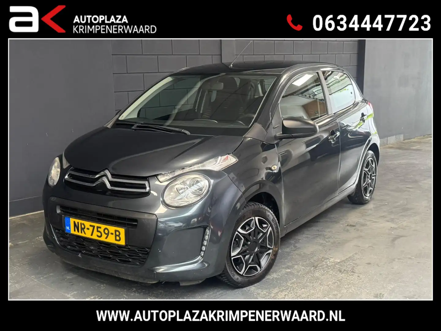 Citroen C1 1.0 e-VTi Selection Airco Nieuwe apk Nap Gris - 1