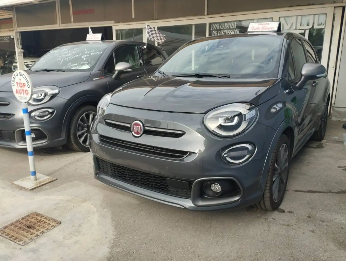 Fiat 500X 500X 1.6 mjt Sport 4x2 120cv dct my20 FURTOX2 AN Gris - 1