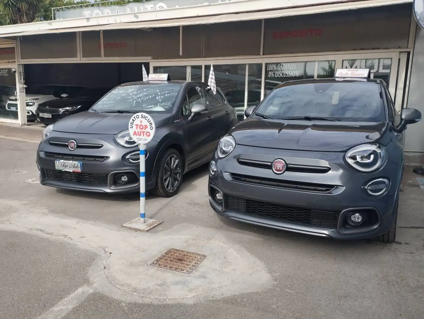 Fiat 500X 500X 1.6 mjt Sport 4x2 120cv dct my20 FURTOX2 AN Gris - 2