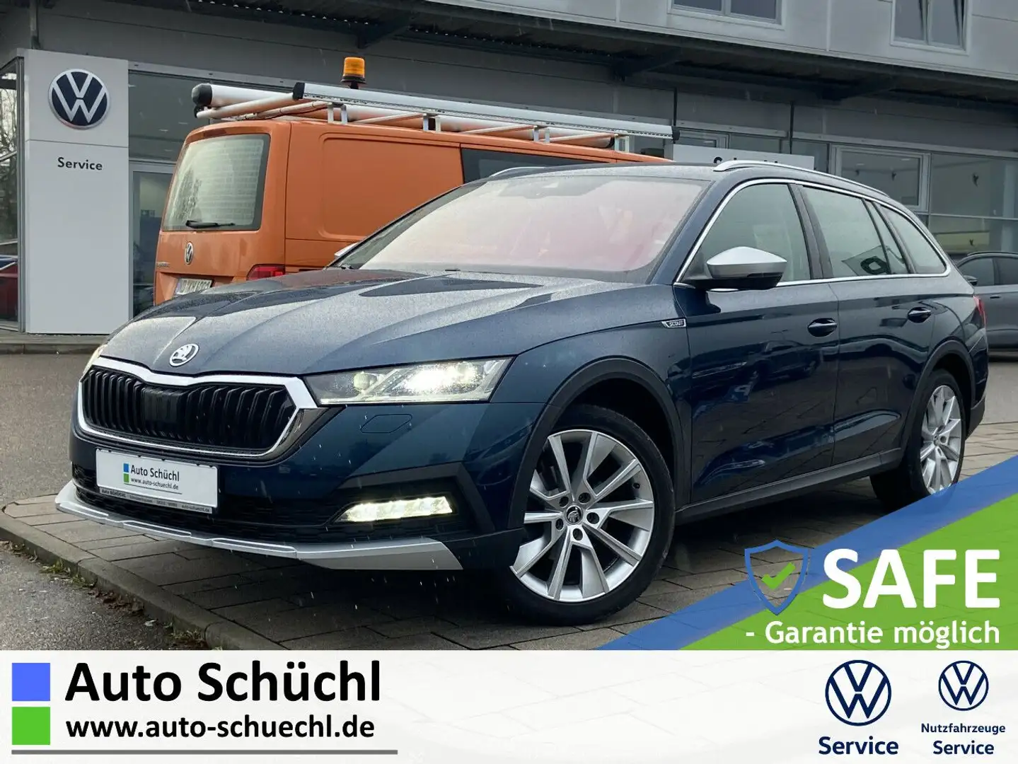 Skoda Octavia Combi SCOUT 1.5 TSI e-TEC DSG 18"+EL.HEC Blau - 1