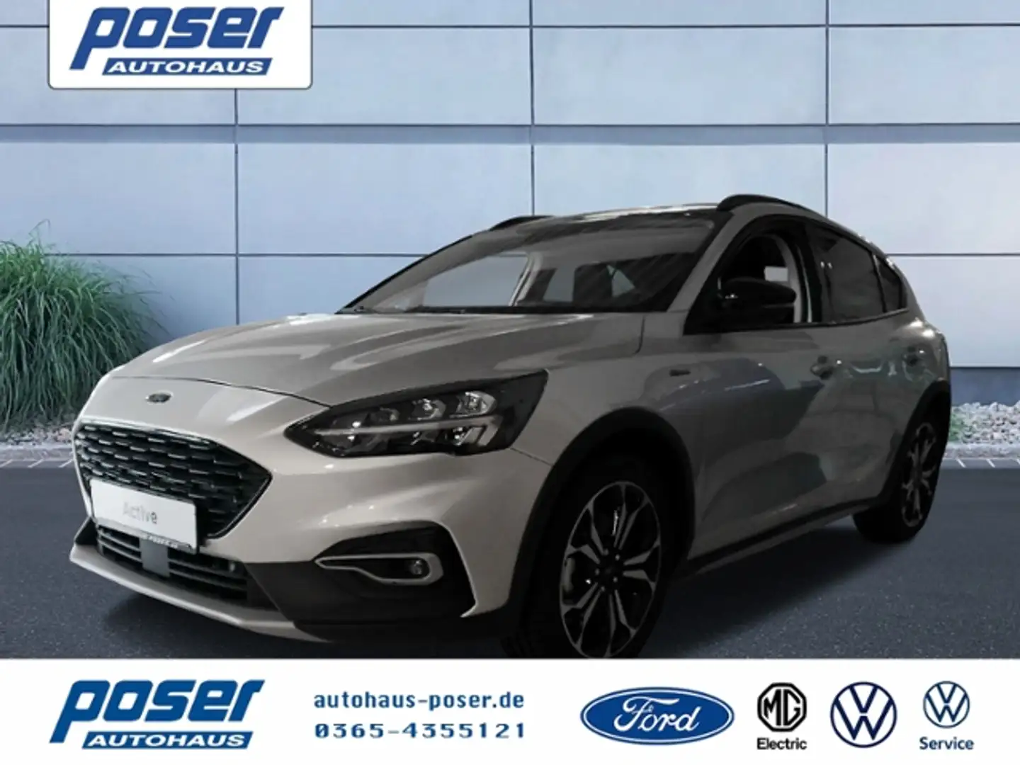 Ford Focus Active  1.0 EcoBoost LED NAVI PDC Plateado - 1