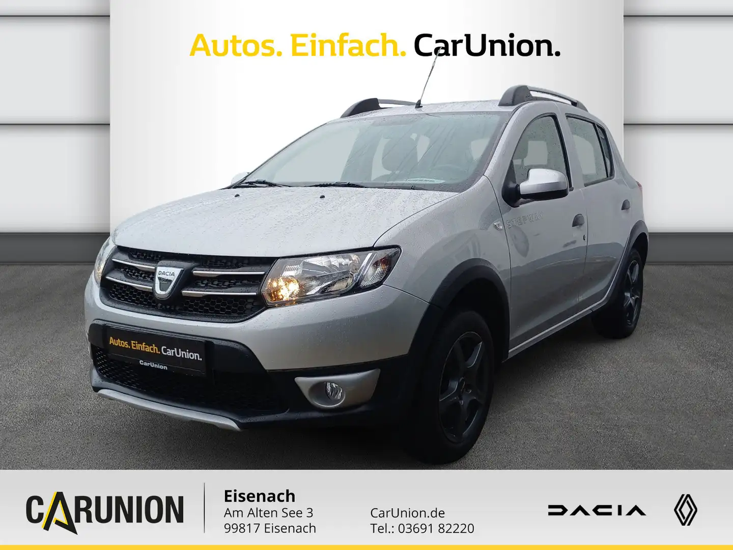 Dacia Sandero II Stepway Prestige Gris - 1