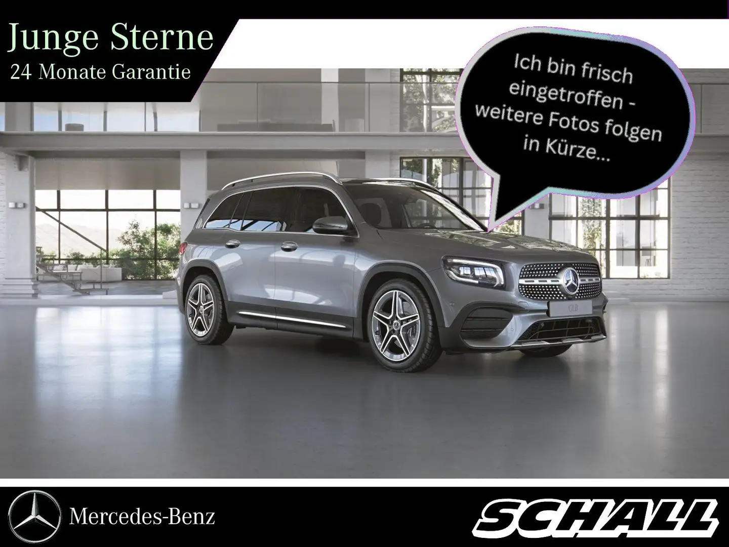 Mercedes-Benz GLB 250 4M AMG+MULTI-LED+DIST+BURM+PANO+KAMERA Gris - 1