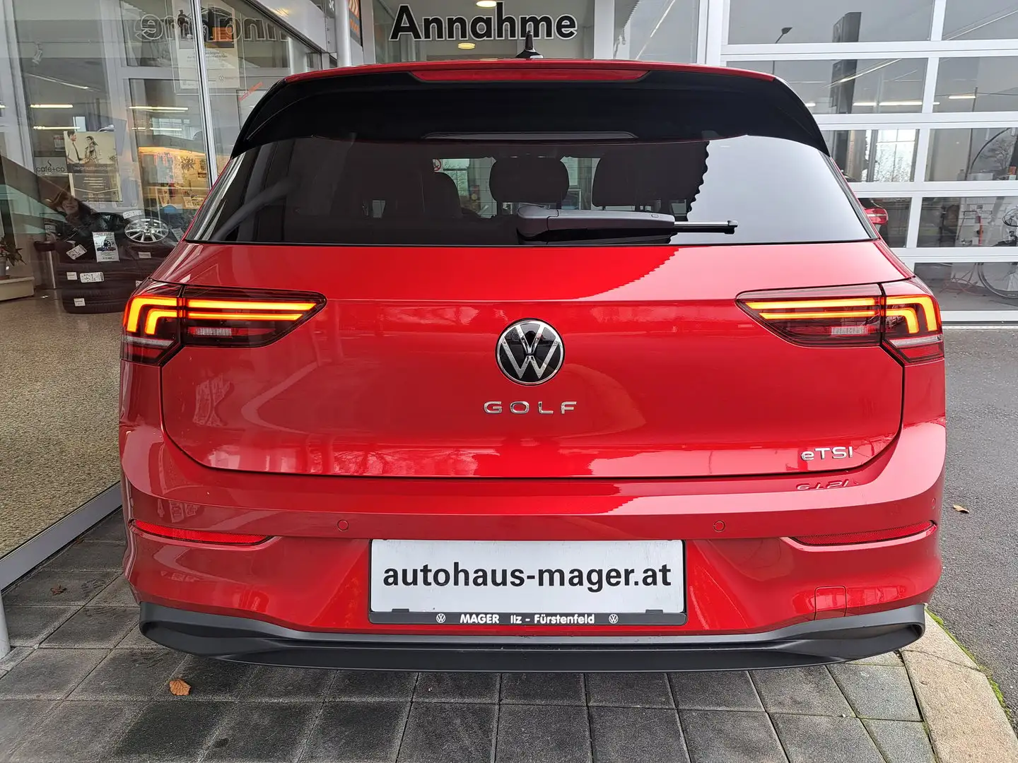 Volkswagen Golf Rabbit TSI Rot - 2