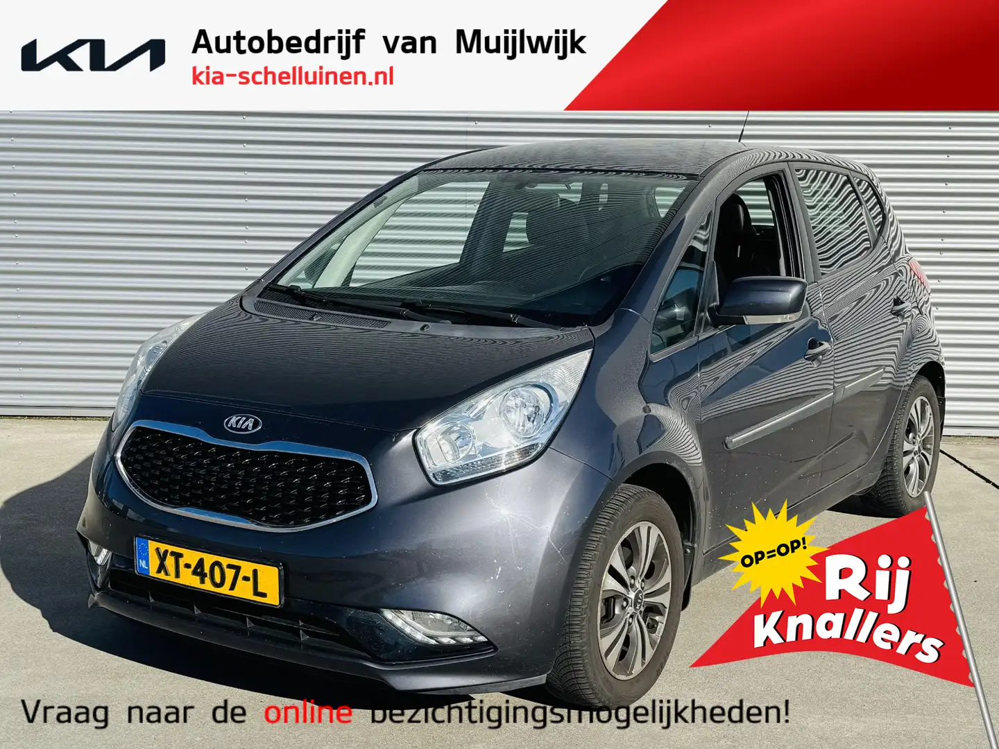 Kia Venga 1.4 DynamicPLusLine Edition Trekhaak | Privacyglas Grijs - 1