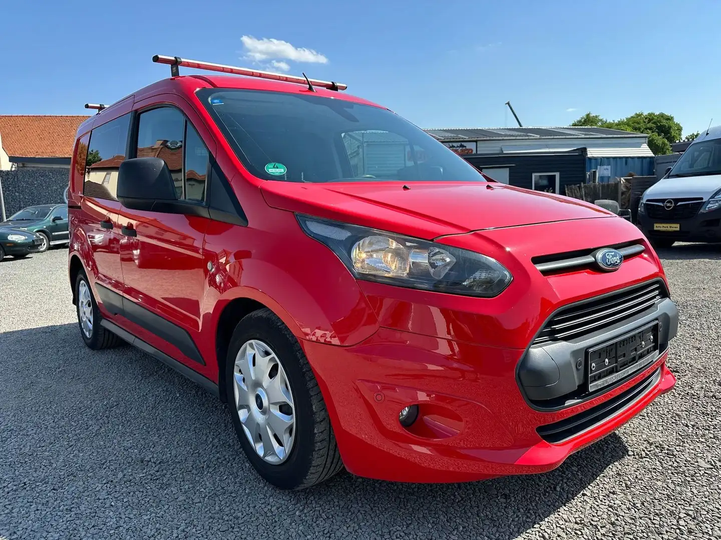 Ford Transit Connect Kasten Trend  Klima  1.Hand Rouge - 1