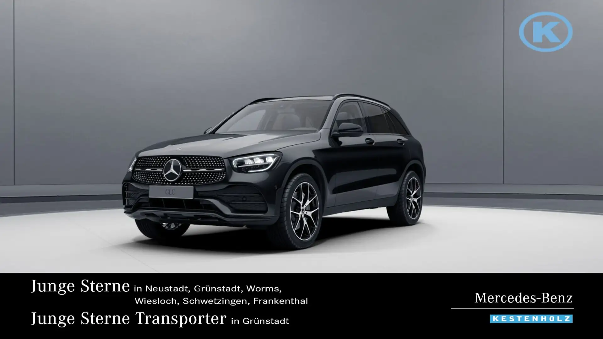 Mercedes-Benz GLC 300 GLC 300 de 4M AMG+NIGHT+AHK+PANO+SOUND+MEMO+360° Zwart - 1