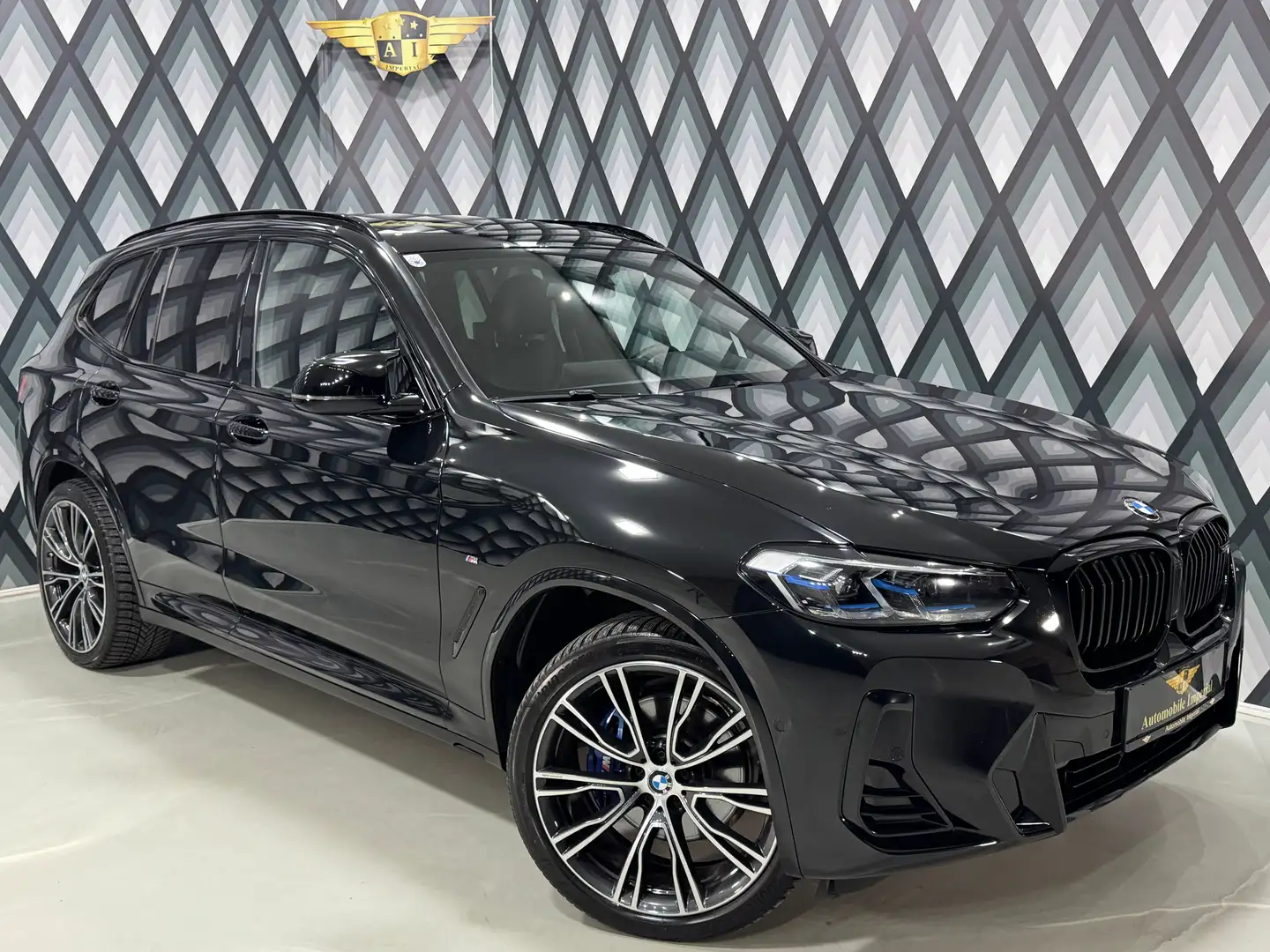 BMW X3 M 40d xDrive (G01) 48V // M-SPORT // AHK // LASER // Noir - 1