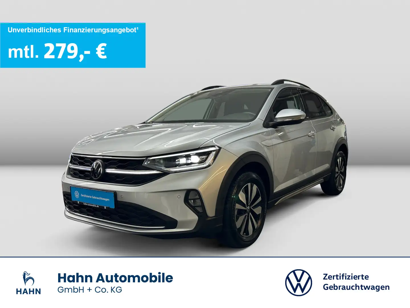 Volkswagen Taigo 1.0 TSI Move Matrix Navi CAM Sitzh Virtual Silber - 1